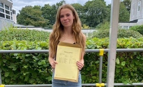 Eleanor Foster achieved outstanding results with eight grade nines and one grade eight.