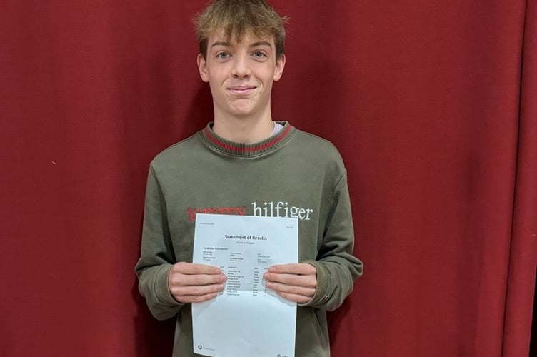 Will Metters, Tavistock College GCSEs