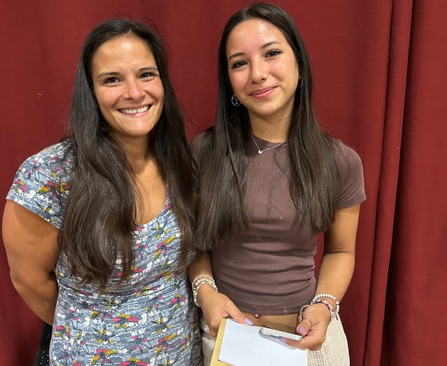 GCSE joy at Tavistock College