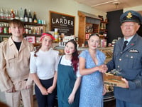 Yelverton shops pull out the stops for 1940s weekend