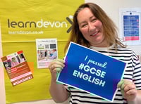 Tavistock learner's GCSE triumph
