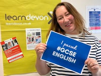 Tavistock learner's GCSE triumph