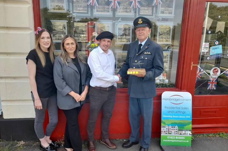 Mansbridge & Balment shop were joint winners with The Larder in the Shop Window Challenge.