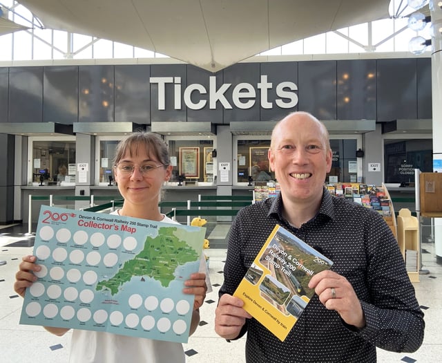 New Devon and Cornwall Stamp Trail launched to mark Railway 200

