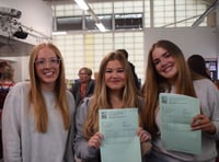Students celebrate GCSE success at Callington Community College