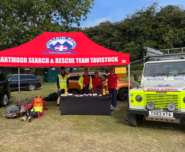 Meet Tavistock search and rescue team on Saturday, September 6