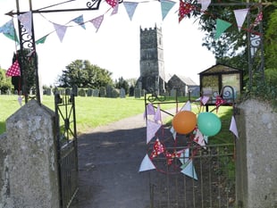 Congregation celebrating National Lottery funding award