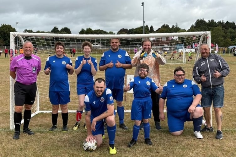 The Tavi Titans won the Tom Walkenshaw Memorial Cup, for teams with members who have various physical and other limitations.