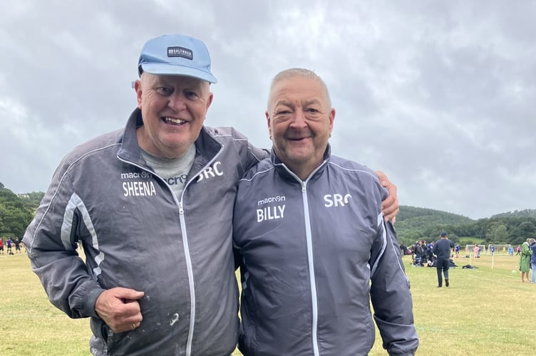 Past Son-Rise Cup organisers Allen Lewis and Billy Venning.