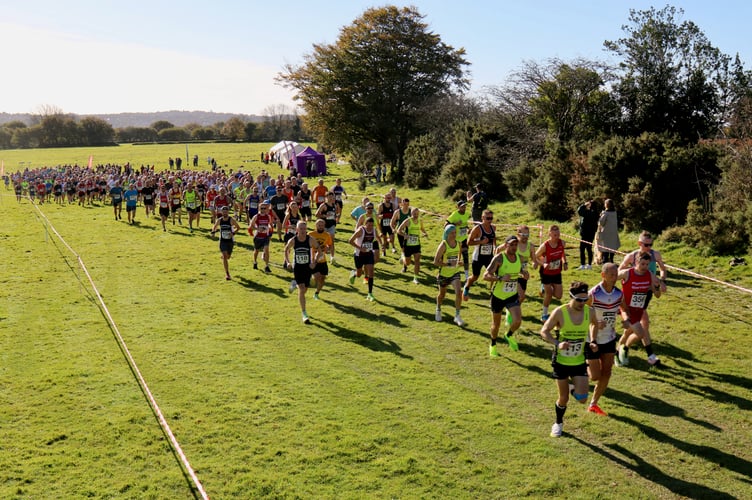 Tavy 7 Race start, 2024