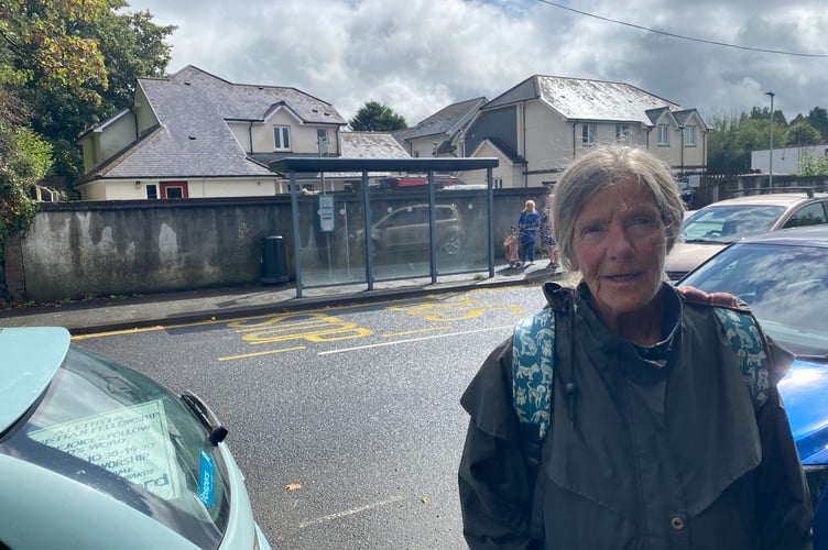 Jane Miller is complaining about the 'poor' bus service between Tavistock and Plymouth.