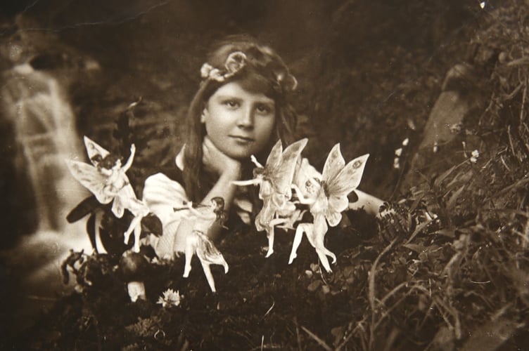 One of a set of five rare photos that lay undetected in an Oke farmhouse bureau drawer, and sold recently at auction. 