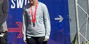 Young Tavistock athlete triumphs in water and on bike