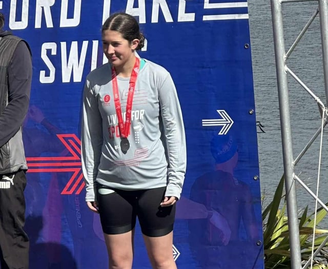 Young Tavistock athlete triumphs in water and on bike