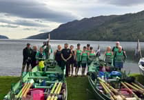 Cotehele Quay Gig Club in epic Loch Ness row