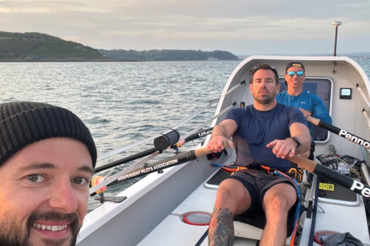 South West Water’s parent company Pennon, is sponsoring Martin Mead, Scott Dingle, and Jon Reilly, hoping to raise £150,000.