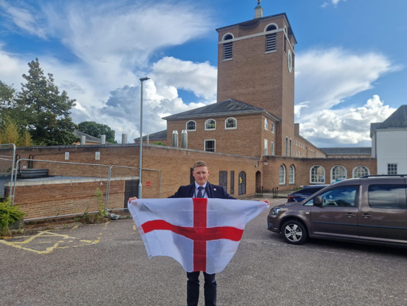 ‘Fly flags, don’t vandalise towns’, Reform member urges