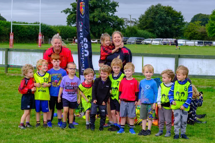 Tavistock RFC youngsters