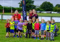 Mini Moorlanders assemble at Tavistock RFC