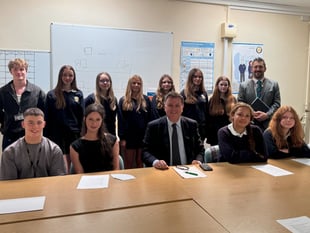 MP visits college to discuss sixth form future