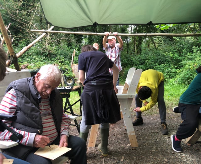 Bridging the age gap with woodland crafts