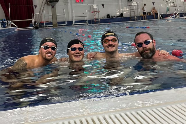Otters make a splash at masters