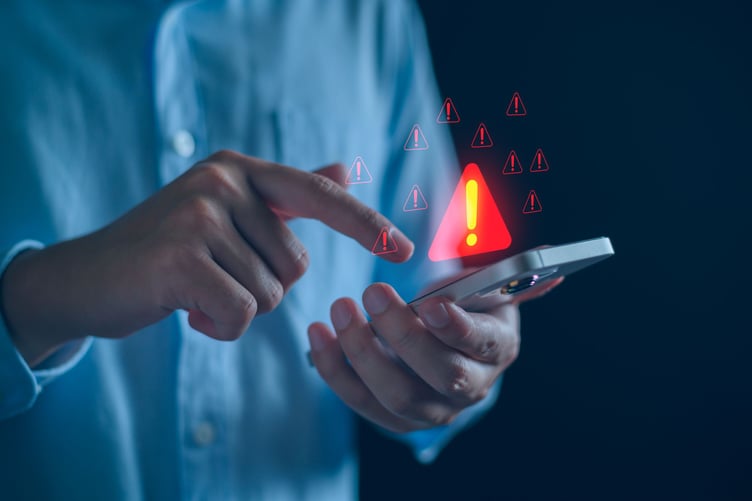 Police are warning residents that the government would never contact them and ask them for their bank details and to report any suspected fraud to their bank.