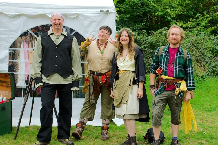 Attendees of Goblin Town Fantasy Festival.