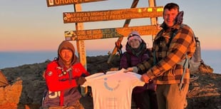 Duo raise £30k for baby's rare disease