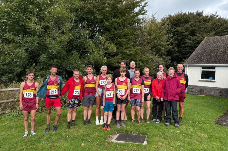 ORCs at Sourton Tor Fell Race