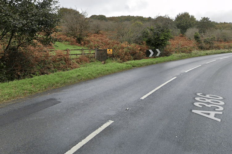 Tavistock Road in Yelverton.