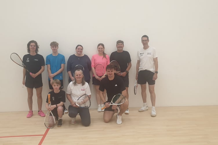 Tavistock Squash Club monthly medal Sept