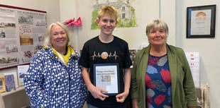  Dedicated young museum volunteer praised