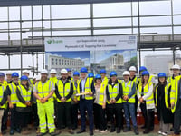 New-build centre for health tests reaches milestone