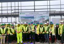 Plymouth new centre for health tests reaches build milestone