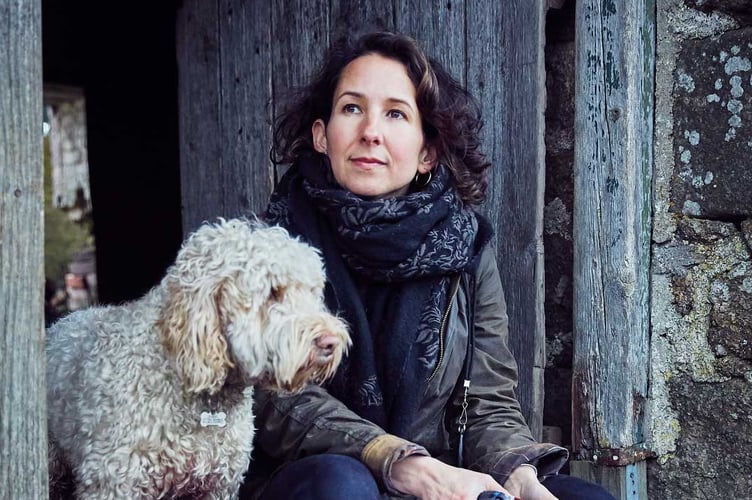 Suzy Bennett and Ziggy by Nato Welton Country Living Magazine UK.