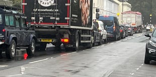 Tavistock traffic chaos due to halted gas work