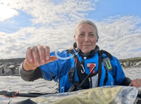 'Human Swan adventurer's record-breaking kayak crossing 