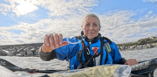 'Human Swan adventurer's record-breaking kayak crossing 