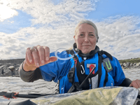 'Human Swan adventurer's record-breaking kayak crossing 