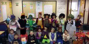Pupils join Roald Dahl's magical world 