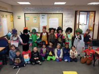 Pupils join Roald Dahl's magical world 