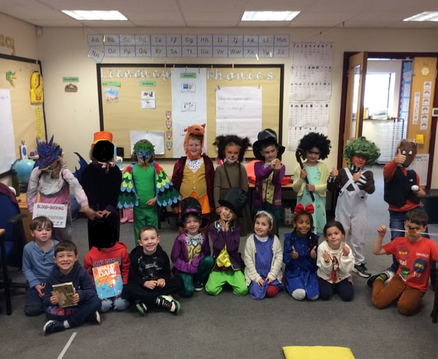 Pupils join Roald Dahl's magical world 