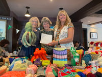 Name the knitted octopus for charity