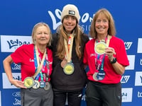 Friends' sporting challenge defies cancer diagnosis