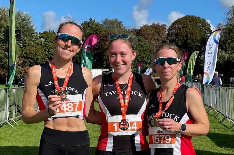 TACs Hannah Smith, Charlotte Walker and Hannah Worth