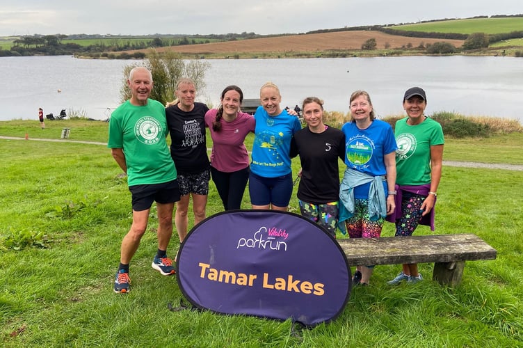 ORCs at 500th Tamar Lakes parkrun