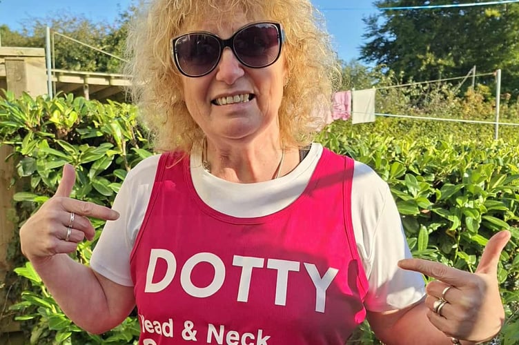 Dot and is raising funds for the Head and Neck Cancer charity xxx