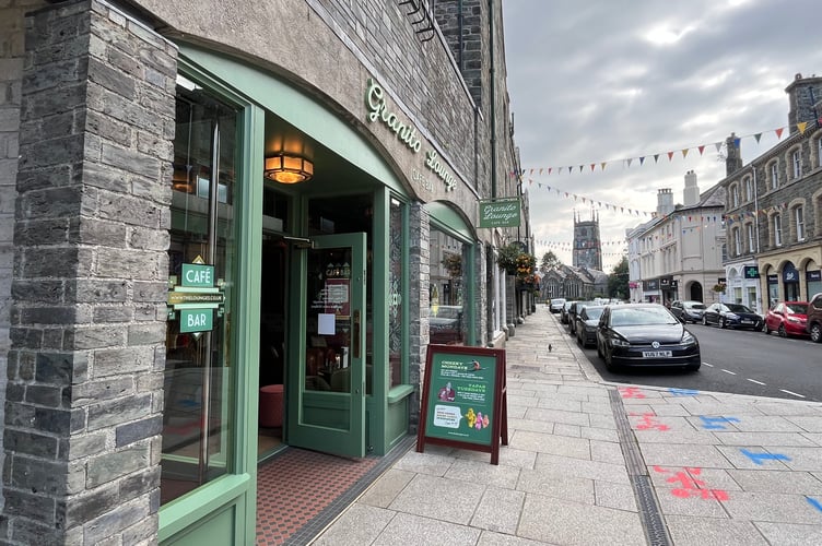 The Granito Lounge is among new arrivals on Tavistock's Brook Street.