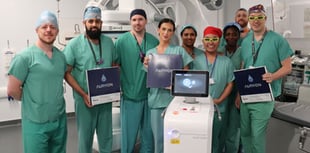 Pioneering laser treatment for leg disease